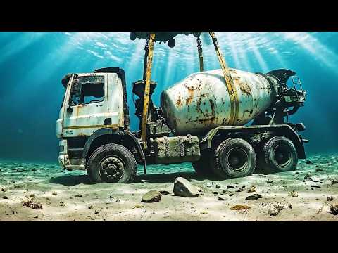 Thumbnail for Restoring a DAF CF 410 Concrete Mixer That Spent a Decade Underwater Alone by Video c, video, Vehicle, Truck, vide