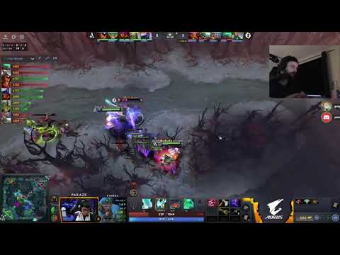 Gorgc & Pie react to EG.Pakazs Kunkka being an absolute RAIDBOSS