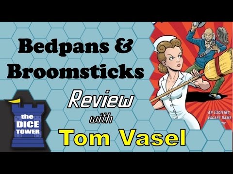 Dice Tower Reviews: Bedpans & Broomsticks
