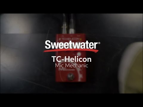 TC-Helicon Mic Mechanic V2 Vocal Processing Pedal Demo