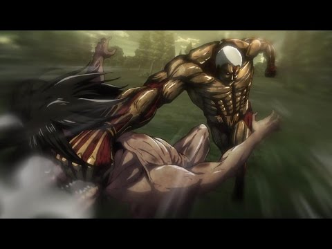 Eren Vs. Armored Titan (Part 1) - Attack On Titan Season 2