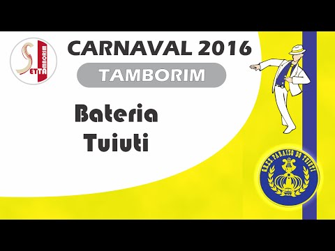 Desenho de Tamborim - Tuiuti 2016