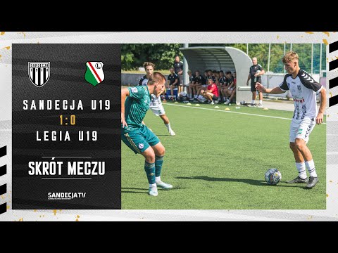 CLJ U19: Sandecja Nowy Sącz - Legia Warszawa 1:0 (1:0), skrót meczu | 09.09.2023
