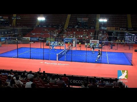 Vamos Pádel. Partido Maxi Grabiel y Ramiro Moyano contra Mati Díaz y Maxi Sánchez