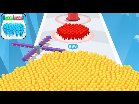 Monster Egg, Monster Squad Rush, Canvas Run, Going Balls - All Games Max Levels Gameplay Walkthrough