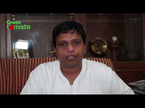 Patanjali CEO Acharya Balkrishna- Best Wishes to Green Tomato /Jumping tomato marketing pvt ltd