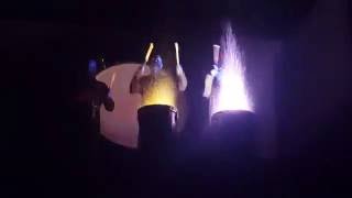 Blue Man Group Paint Drum Finale