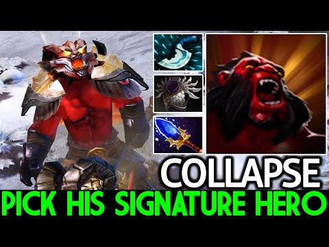 COLLAPSE [Axe] Pick His Signature Hero with Beautiful Call Dota 2