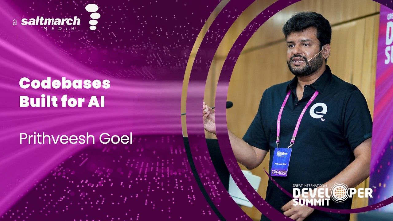 AI-First Repositories: Architecting Your Codebase for AI Collaboration - Prithveesh Goel