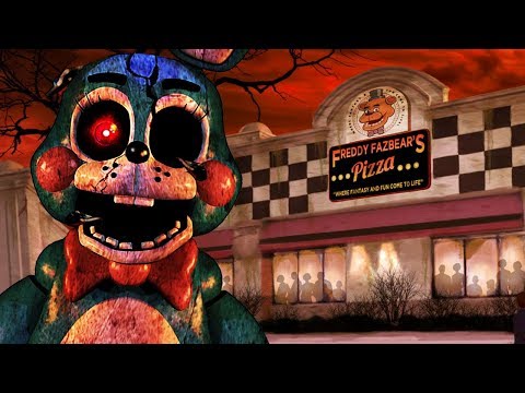 FusionZGamer - EXPLORING THE NEW FNAF ANIMATRONIC THEME PARK! | Five Nights at Freddys Minecraft