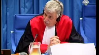 Češić - Prvo stupanje optuženog pred Sud - 20. juni 2002.