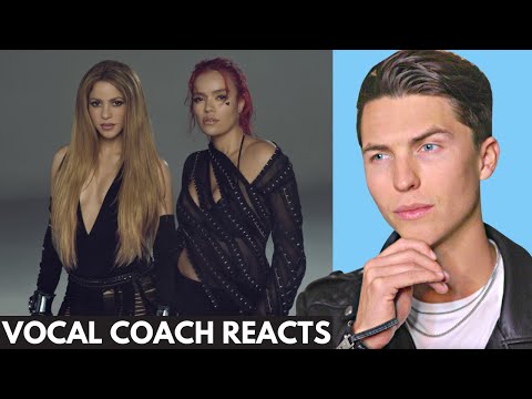 SHOTS FIRED!!! Vocal Coach Reacts to KAROL G, Shakira - TQG (Official Video)