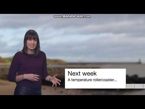 Susan Powell BBC Weather 01/13/2019 - 60 FPS
