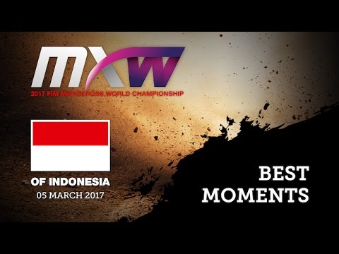 2017 WMX Round of Indonesia Best Moments Race 2 #Motocross