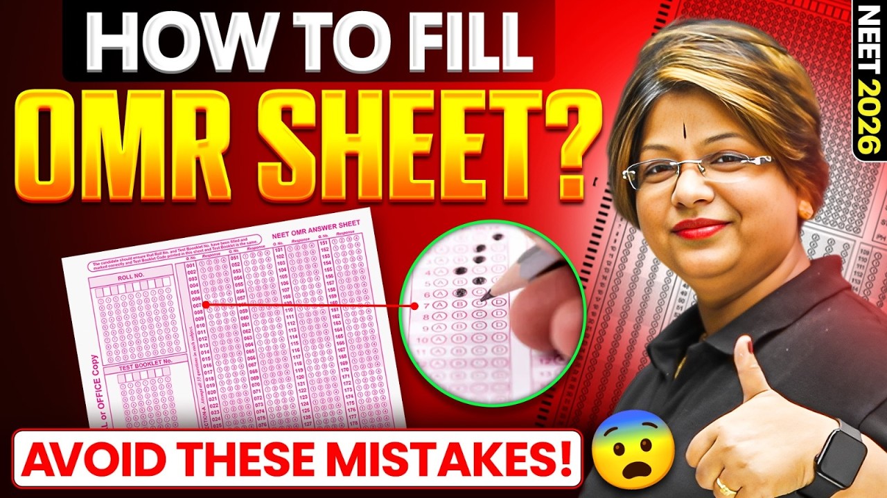 How to Fill OMR Sheet? 😱 | NEET 2026 Students MUST WATCH 🚨