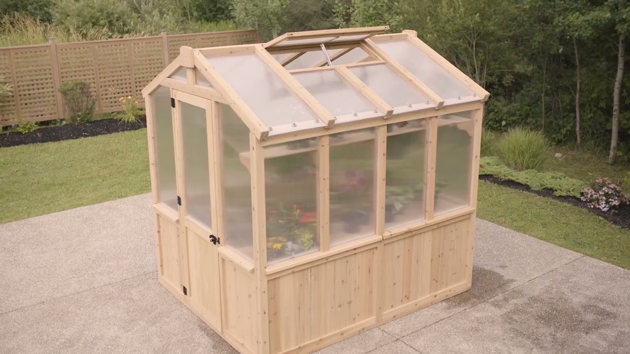 6 7’ x 7 8’ Meridian Greenhouse 30 Second Promo
