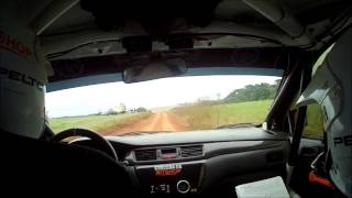 preview picture of video 'Rally Internacional de Erechim 2013 On Board Juliano e Rafael Sartori - SS 01 Verdureiros'