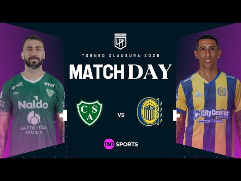 JUEGA DI MARÍA EN VIVO - Sarmiento vs. Rosario Central - Fecha 7 Torneo Clausura 2025