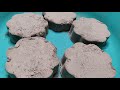 Pure Cement Flowers Dry Crumbling And Slabs Crumbling