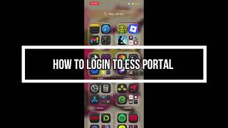 How To Login To ESS Portal | ESS Employee Login (2026)