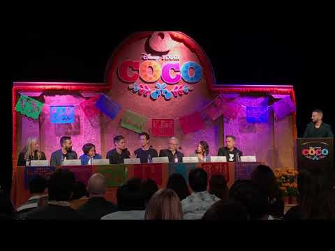 Cast & Crew of Disney/Pixar's Coco talk about making the animated film