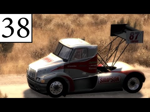 Colin McRae: DiRT - Part 38 || Fidanza Windy Point Big Rigs (Let's Play)