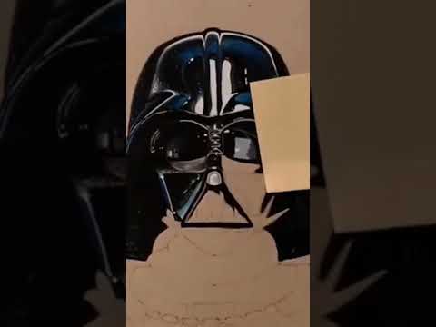 Drawing Darth Vader