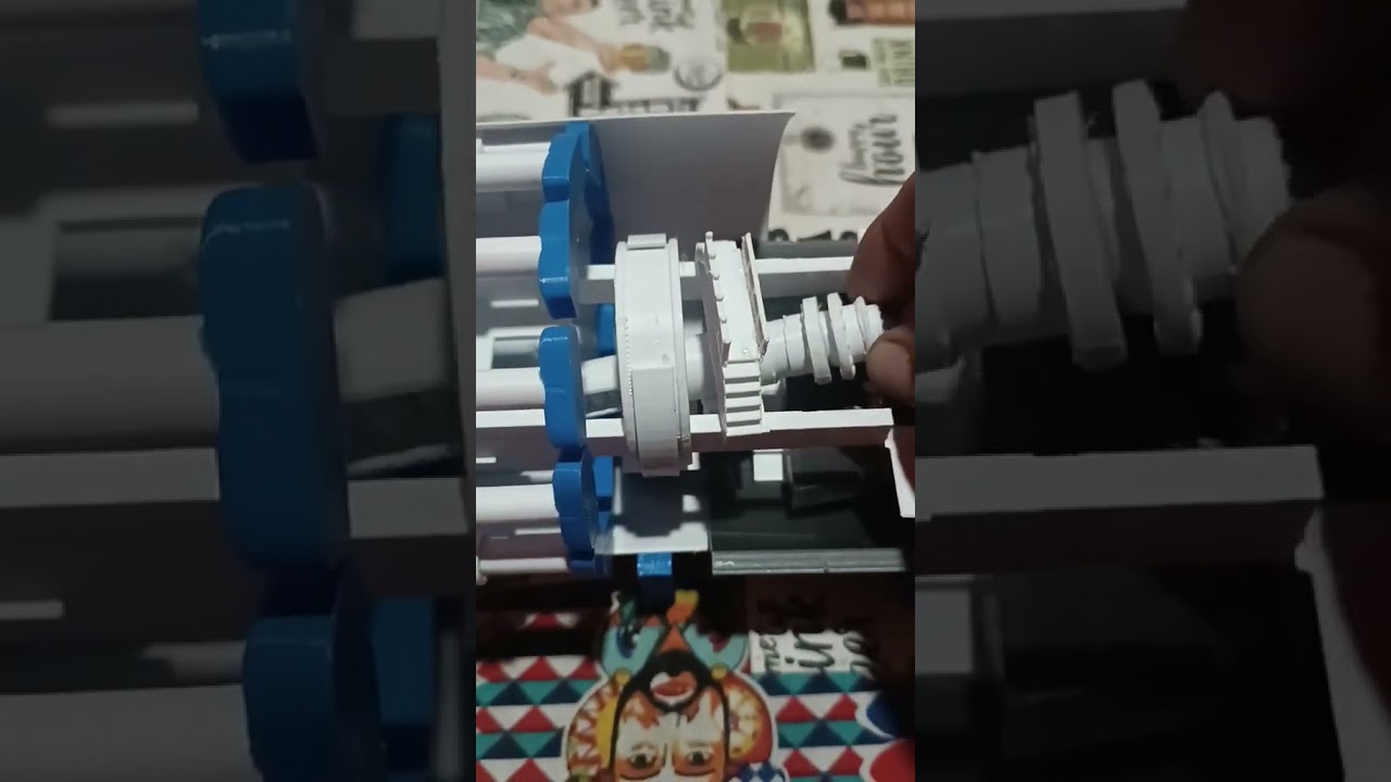 Maqueta de tunelera TBM 3D Print Model