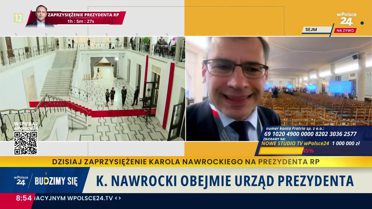 Jacek Karnowski z Sejmu. Minuty do zaprzysiężenia