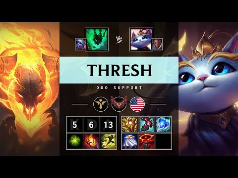 Thresh Support vs Yuumi - NA Grandmaster Patch 25.10