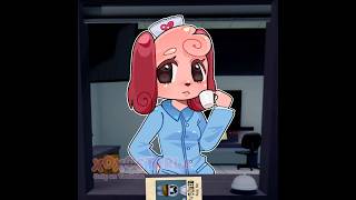 Cops don’t like me☕️ ft: BARNEY &amp; NURSE #art #tweening #animalhospital #digitalart #roblox #fypシ