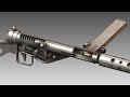 Sten Mk II Submachine Gun How It Works