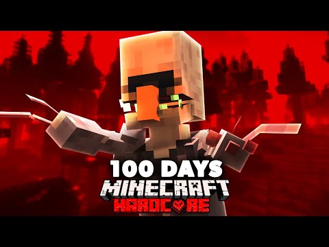 I Spent 100 Days in a Parasite Outbreak in Hardcore Minecraft... Here's What Happened
