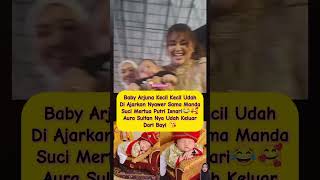 Download lagu Momen Manda Suci Mertua Putri Isnari Ajarkan Baby Arjuna Nyawer,Netizen: Aura Sultan Sejak Bayi #fyp mp3