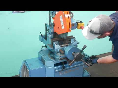 Scotchman 14″ Semi-Automatic Variable Speed Ferrous Cold Saw, CPO 350 PK/PD/VS