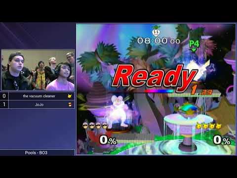 CT GamerCon 2 SSBM - JoJo (C. Falcon) vs. The Vacuum Cleaner (Pikachu) - Melee Pools