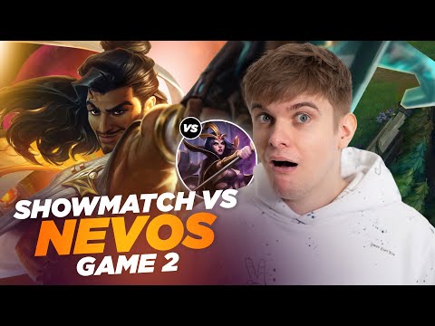 RHOBALAS : SHOWMATCH VS NEVOS - AKSHAN VS LEBLANC | LOL FR