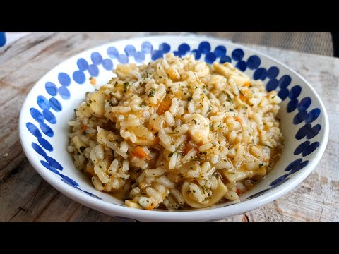 Kako se pravi Rižoto sa Šampinjonima - Ideja za ručak