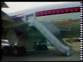 American Airlines VHS Tape Boeing 767 Off Wing Escape Slide 1987