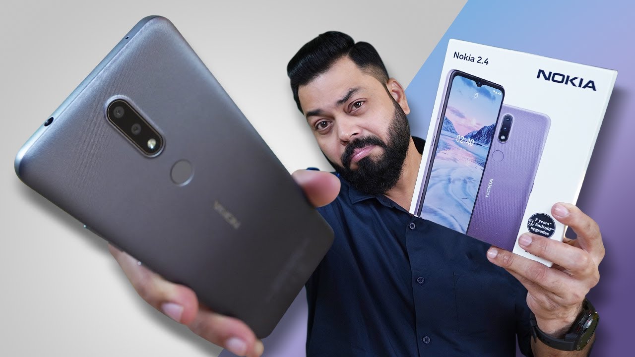 Nokia 2.4 Unboxing And First Impressions ⚡ Big Display, Big Battery, Stock Android & More