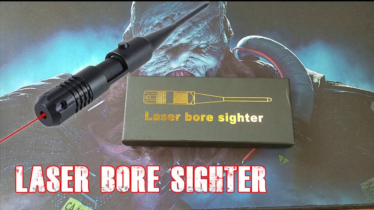 Review du Laser Bore Sighter - Viseur paramétreur laser pour pistolet et carabine