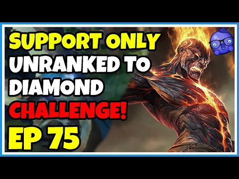 Support Unranked to Diamond Challenge - Episode 75 - Brand