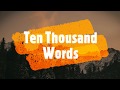 Ten Thousand Words - The Avett Brothers (Lyrics)