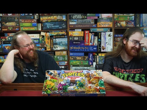 Overly Critical Gamers - Teenage Mutant Ninja Turtles: Pizza Power Game - Instructional/Gameplay/Review 
