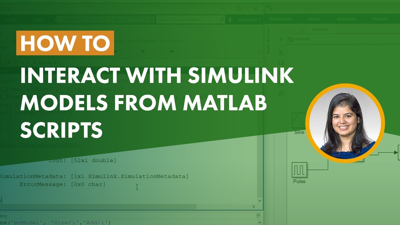 How to Interact with Simulink Models from MATLAB Scripts