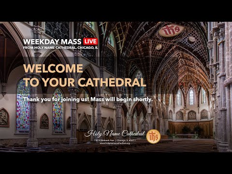 Tuesday 12/6/2022 - Morning Mass from Holy Name Cathedral -  Memorial of St. Nicholas