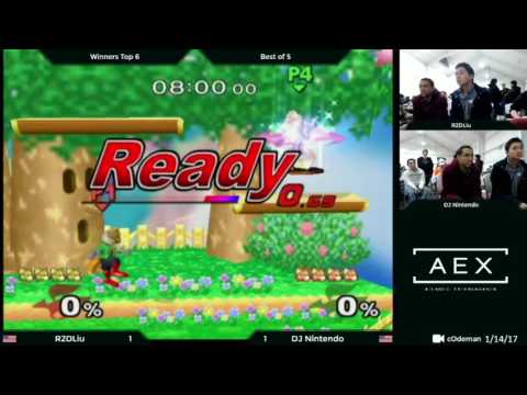 AEX 12: R2DLiu vs. DJ Nintendo | Winners Semis