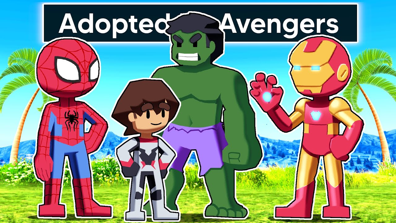 Adopted By The Avengers In GTA 5!