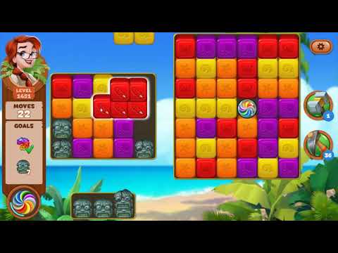 Lost Island Blast Adventure Level 1451 NO BOOSTERS - A S GAMING