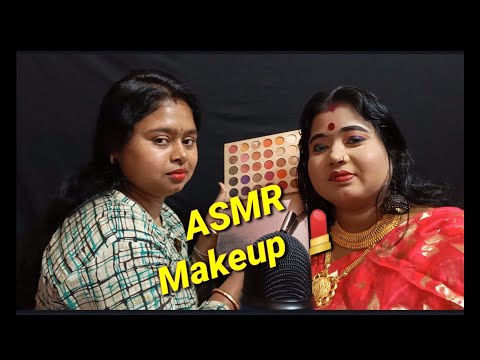ASMR makeup base/party makeup look